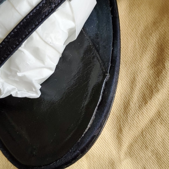 Louis Vuitton Strappy Black Sandal 3.5Inch Hill 39 - Picture 16 of 16